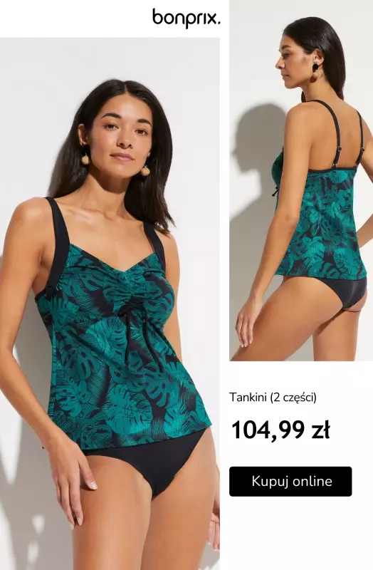 bonprix - gazetka promocyjna Gotowa na plażę? Stroje kąpielowe w supercenach od piątku 11.07 do piątku 18.07 - strona 7