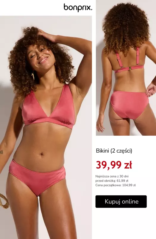 bonprix - gazetka promocyjna Gotowa na plażę? Stroje kąpielowe w supercenach od piątku 11.07 do piątku 18.07 - strona 4