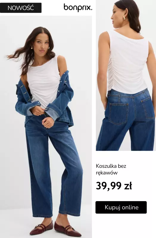 bonprix - gazetka promocyjna 15% rabatu na nowości i darmowa dostawa z kodem!   - strona 2
