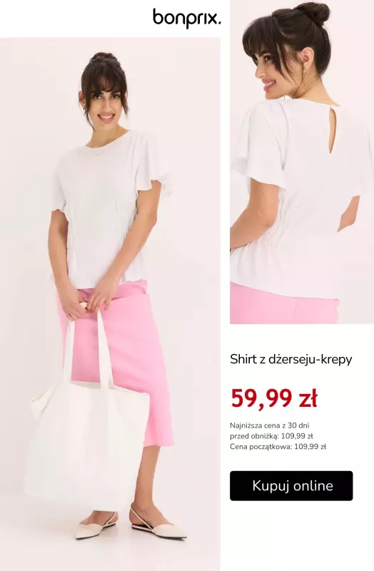 bonprix - gazetka promocyjna Nowości na wyprzedaży dla Niej od poniedziałku 14.07 do poniedziałku 21.07 - strona 7