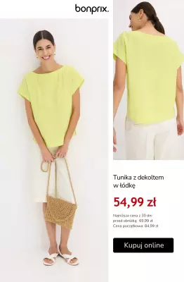 bonprix - gazetka promocyjna Nowości na wyprzedaży dla Niej od poniedziałku 14.07 do poniedziałku 21.07 - strona 9