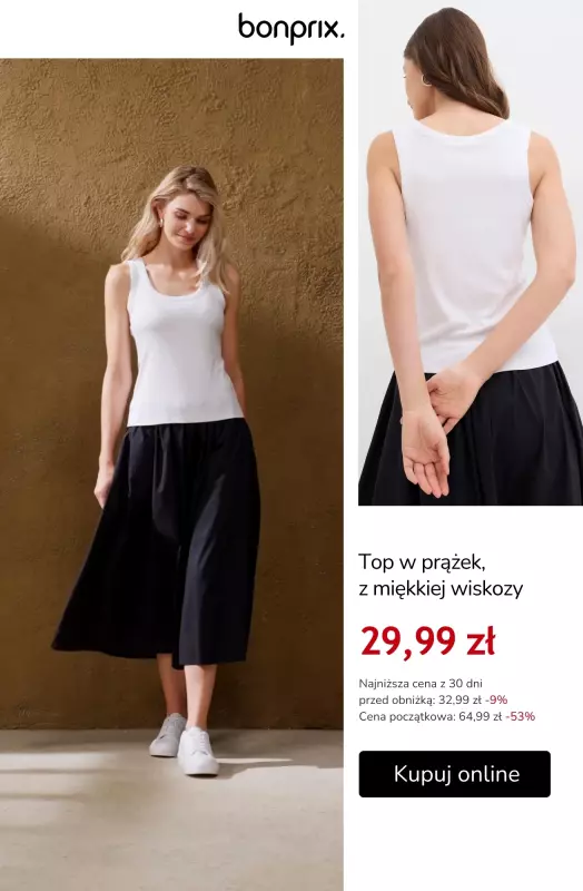 bonprix - gazetka promocyjna Wyprzedaż - damskie ubrania do 40 zł!   - strona 2