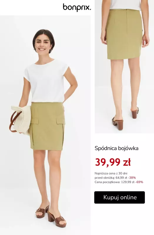 bonprix - gazetka promocyjna Wyprzedaż - damskie ubrania do 40 zł! od poniedziałku 14.07  - strona 4