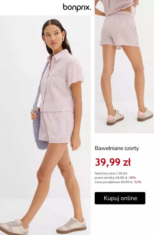 bonprix - gazetka promocyjna Wyprzedaż - damskie ubrania do 40 zł! od poniedziałku 14.07  - strona 10