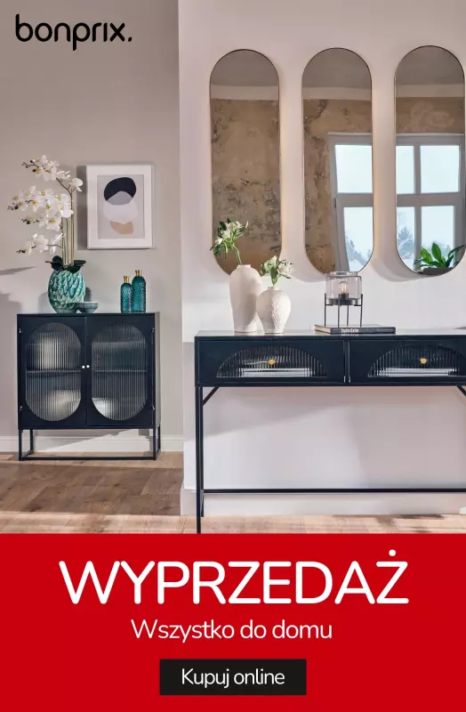 bonprix - gazetka promocyjna Wyprzedaż – wszystko do domu od środy 16.07 