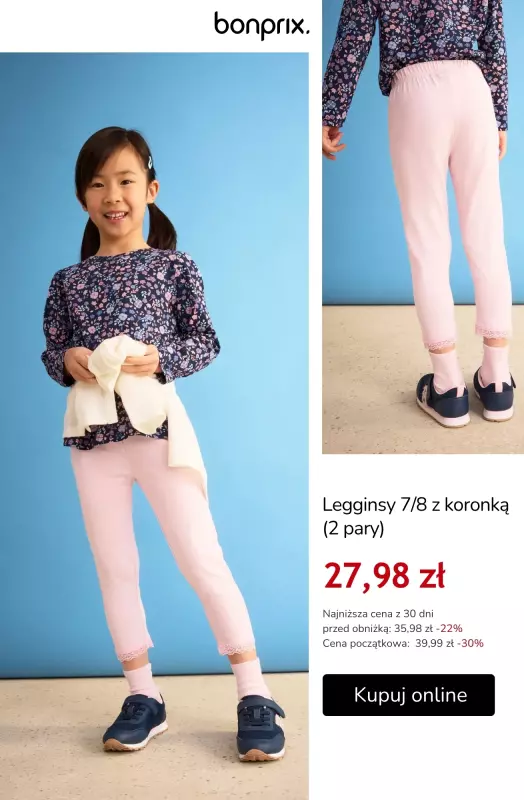 bonprix - gazetka promocyjna Do -50% na ubrania dziecięce   - strona 3