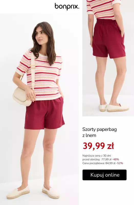 bonprix - gazetka promocyjna Odzież damska BASIC do 50 zł   - strona 3