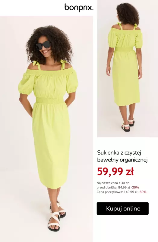 bonprix - gazetka promocyjna Sukienki z wyprzedaży – do 99 zł   - strona 3