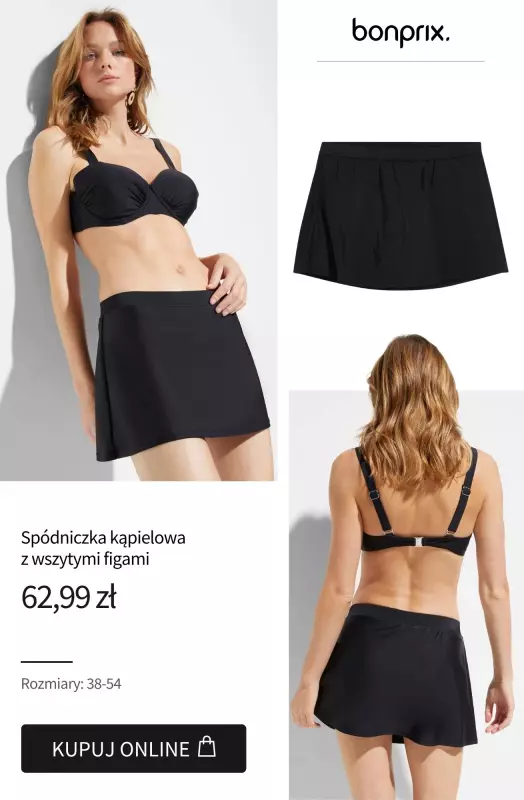 bonprix - gazetka promocyjna BEACHWEAR - Stroje kąpielowe już od 34,99 zł od wtorku 05.08  - strona 15