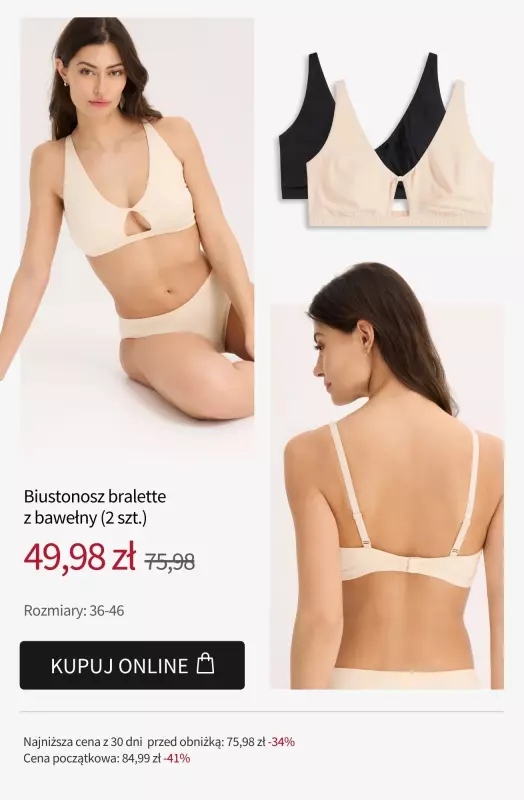 bonprix - gazetka promocyjna Nowości na wyprzedaży! od czwartku 07.08 do środy 13.08 - strona 7