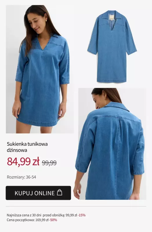 bonprix - gazetka promocyjna Nowości na wyprzedaży! od czwartku 07.08 do środy 13.08 - strona 29