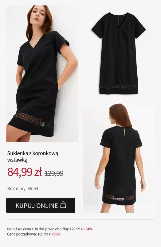 bonprix - gazetka promocyjna Sukienki — już od 37,99 zł od piątku 08.08 do czwartku 14.08 - strona 10