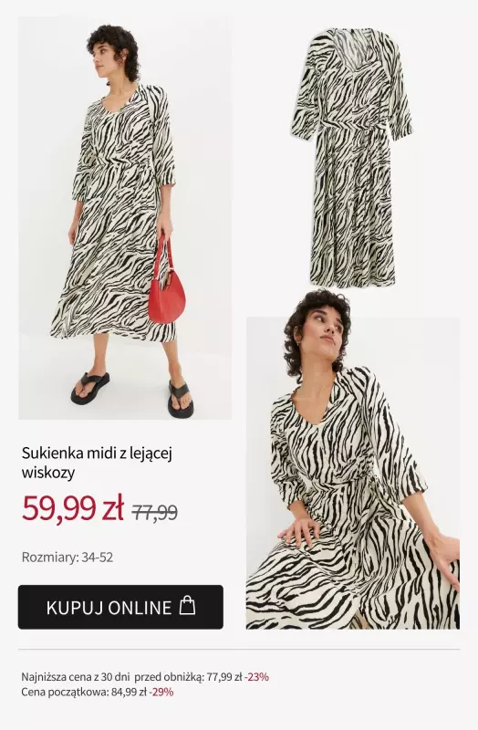 bonprix - gazetka promocyjna Sukienki — już od 37,99 zł   - strona 3