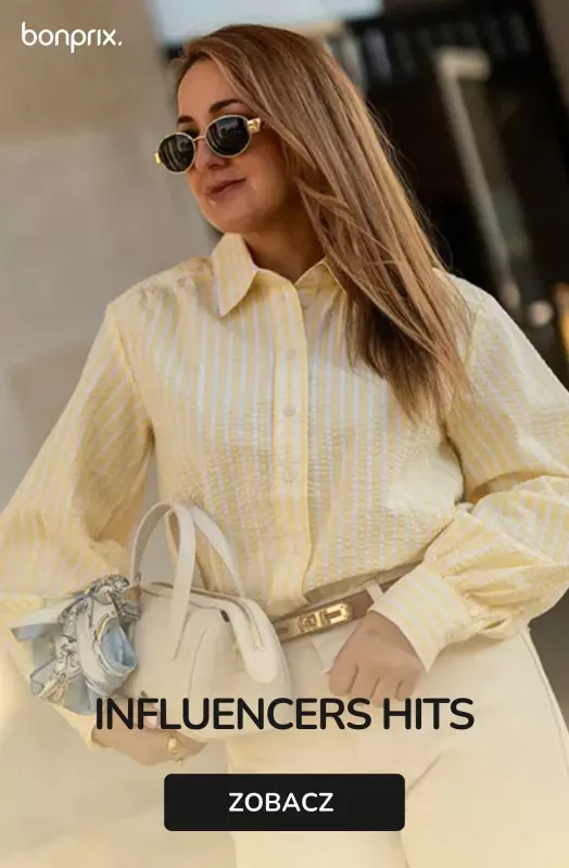 bonprix - gazetka promocyjna Influencers Hits! od poniedziałku 11.08 do niedzieli 17.08