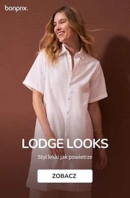 bonprix - gazetka promocyjna LODGE LOOKS - styl lekki jak powietrze od wtorku 12.08 do poniedziałku 18.08