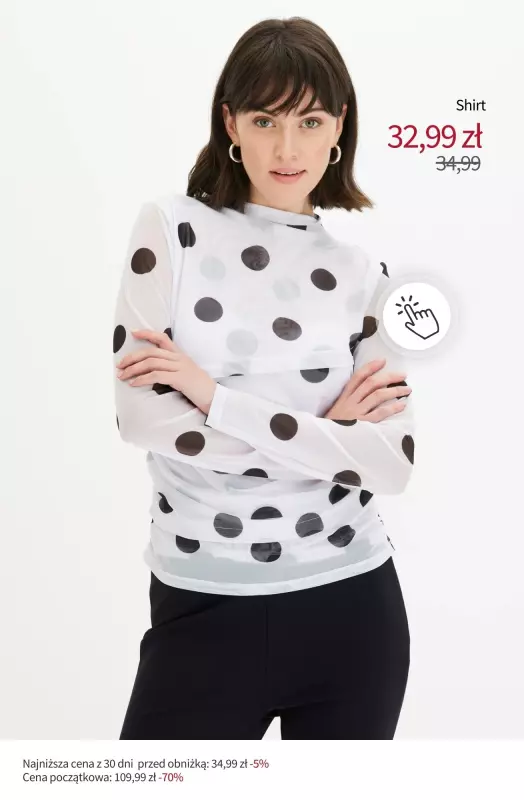 bonprix - gazetka promocyjna Stylowe bluzki na wyprzedaży! od środy 10.09 do wtorku 16.09 - strona 13