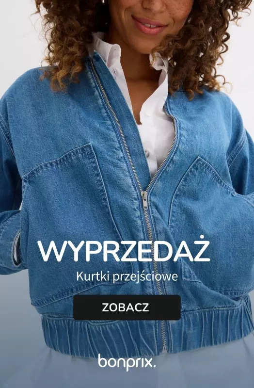 bonprix - gazetka promocyjna SALE - Kurtki przejściowe od poniedziałku 22.09 do niedzieli 28.09