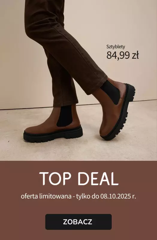 bonprix - gazetka promocyjna TOP DEAL - oferta limitowana od piątku 03.10 do środy 08.10