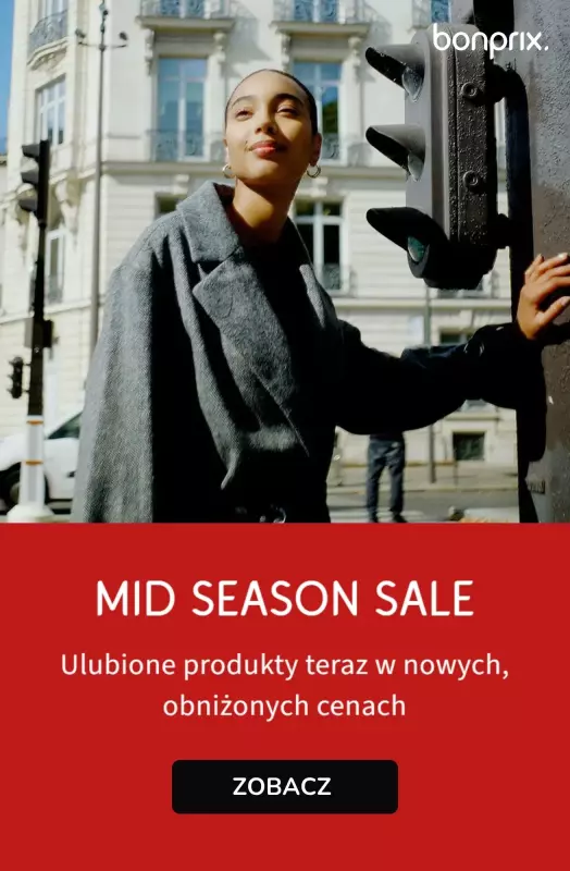bonprix - gazetka promocyjna Mid Season Sale - nowe, obniżone ceny! od czwartku 09.10 