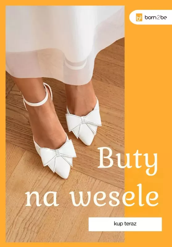 Born2be - gazetka promocyjna Buty na wesele już od 49,99 zł od poniedziałku 26.05 do czwartku 05.06