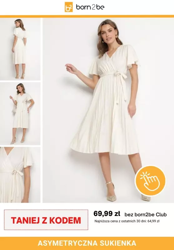 Born2be - gazetka promocyjna Sukienki koktajlowe do 89,99 zł   - strona 2