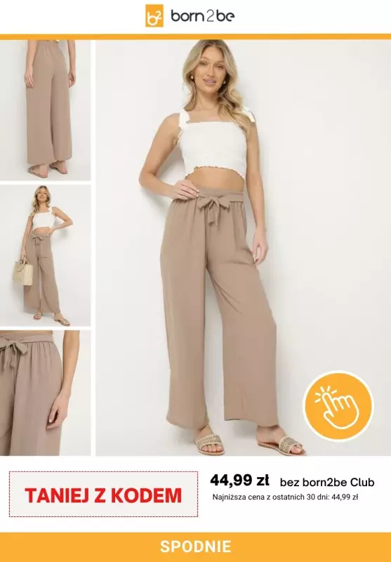 Born2be - gazetka promocyjna Letnie spodnie do 49,99 zł   - strona 3