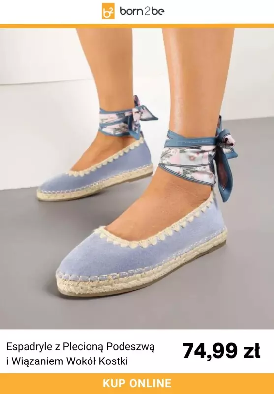 Born2be - gazetka promocyjna Espadryle już od 44,99 zł od środy 02.07 do wtorku 15.07 - strona 11