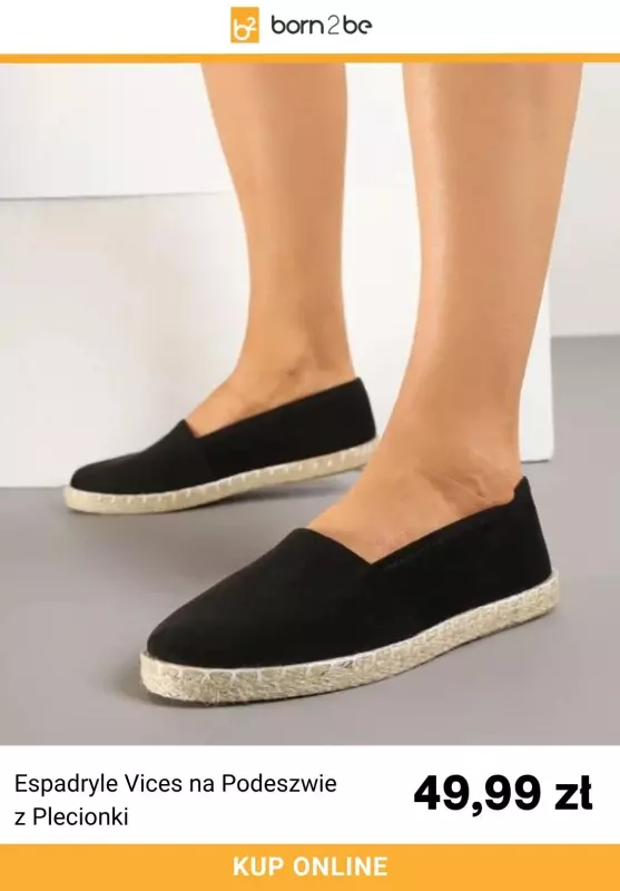 Born2be - gazetka promocyjna Espadryle już od 44,99 zł   - strona 2
