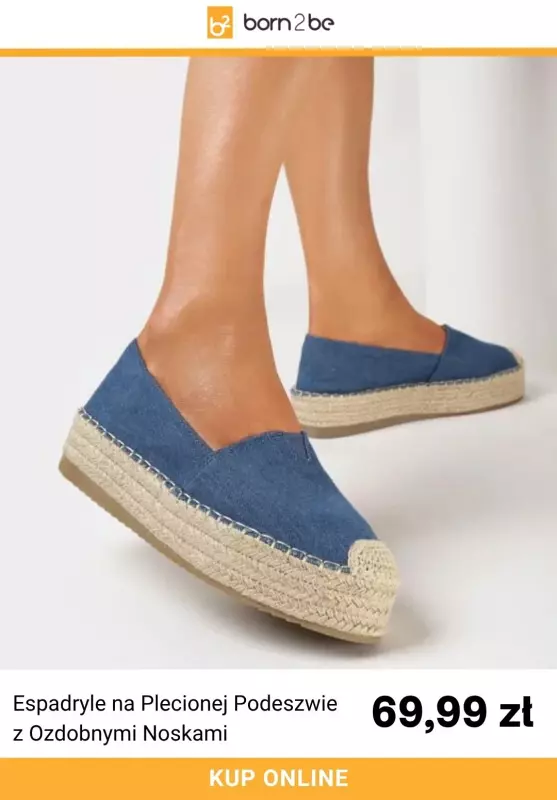 Born2be - gazetka promocyjna Espadryle już od 44,99 zł od środy 02.07 do wtorku 15.07 - strona 4