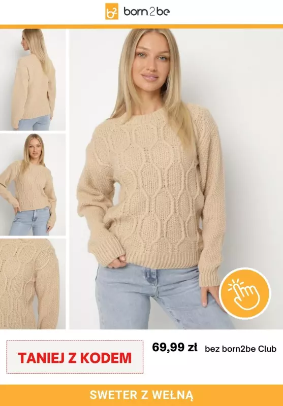 Born2be - gazetka promocyjna Swetry na jesień od 49,99 zł   - strona 2