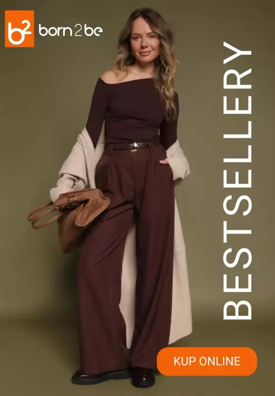 Born2be - gazetka promocyjna Jesienne bestsellery od poniedziałku 13.10 do wtorku 21.10