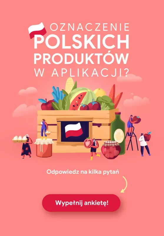Aktualności Blix - gazetka promocyjna Ankieta - oznaczanie polskich produktów w aplikacjach? od czwartku 30.04 do poniedziałku 04.05