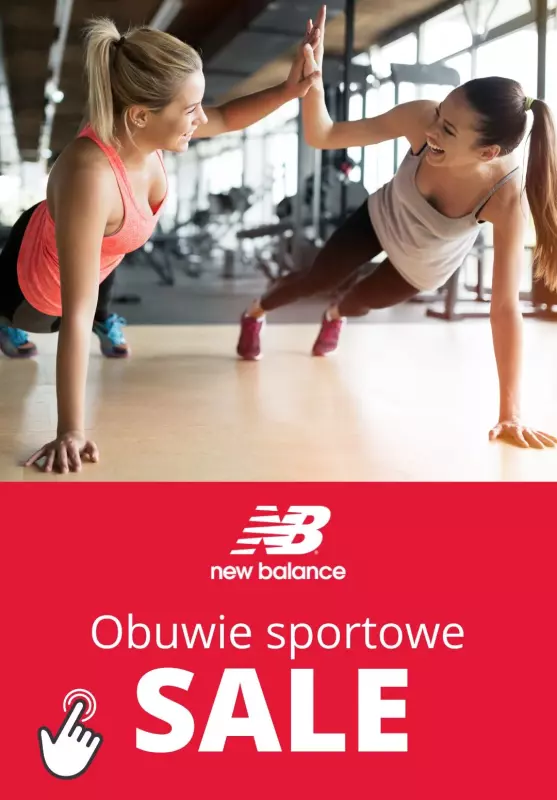 New Balance - gazetka promocyjna SALE: Obuwie sportowe od środy 31.01 