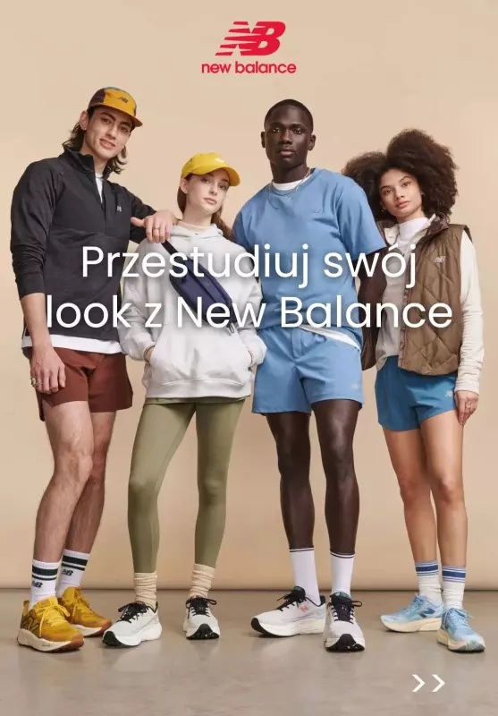 New Balance - gazetka promocyjna Przestudiuj swój look z New Balance od czwartku 29.08 