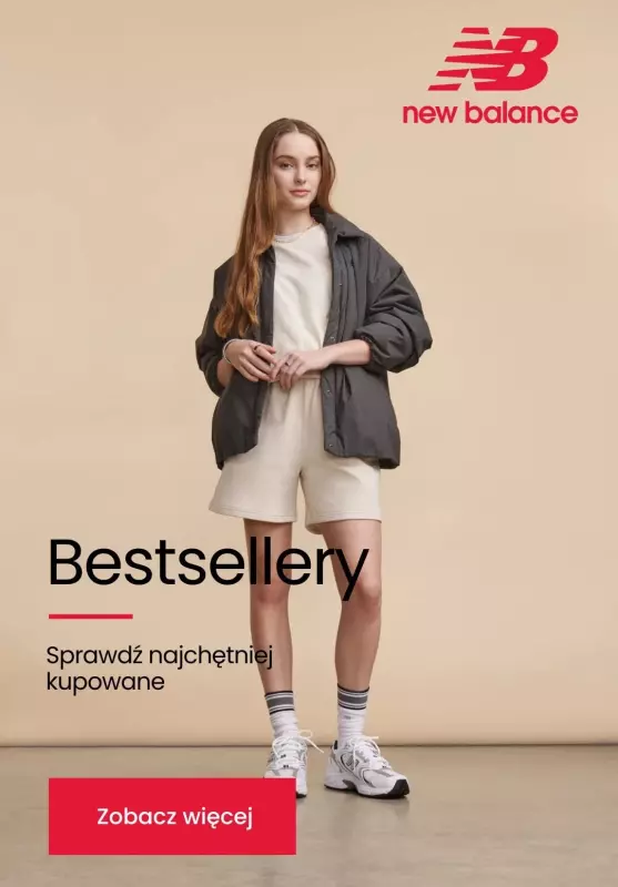 New Balance - gazetka promocyjna BESTSELLERY - sprawdź najchętniej kupowane! od piątku 06.09 do czwartku 12.09