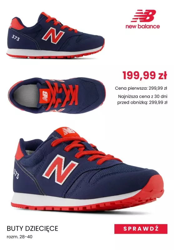 New Balance - gazetka promocyjna Buty dla całej rodziny do 200 zł od piątku 11.10  - strona 9