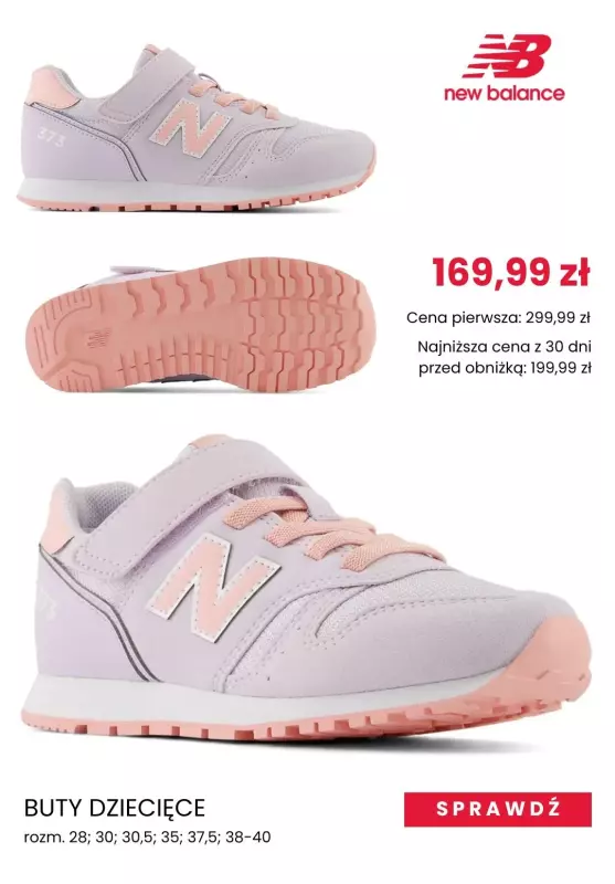 New Balance - gazetka promocyjna Buty dla całej rodziny do 200 zł od piątku 11.10  - strona 4