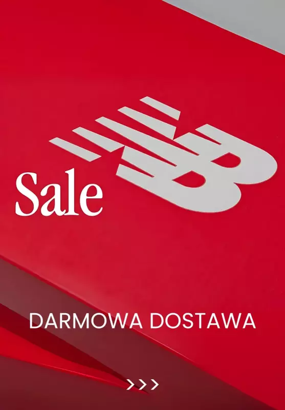 New Balance - gazetka promocyjna DARMOWA DOSTAWA od czwartku 14.11 