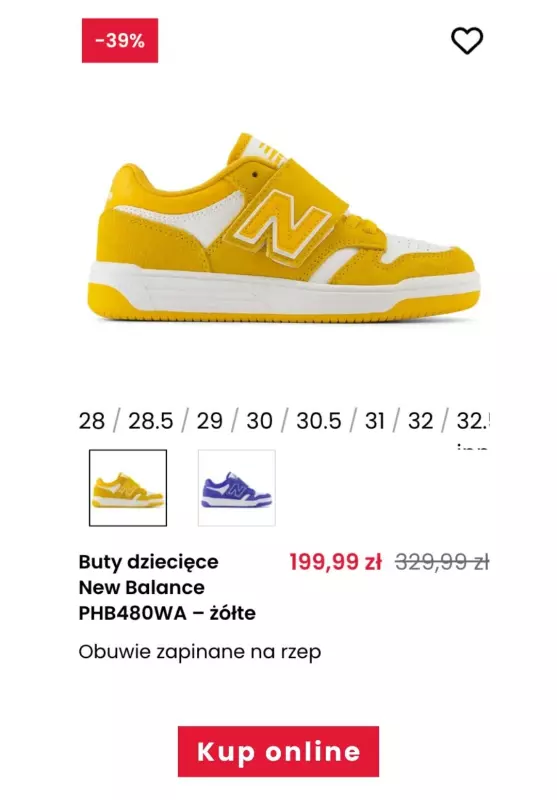 New Balance - gazetka promocyjna Buty do 60% taniej od środy 20.11 do środy 04.12 - strona 5