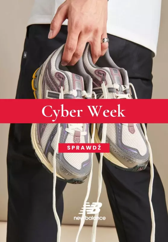 New Balance - gazetka promocyjna Cyber Week od środy 27.11 