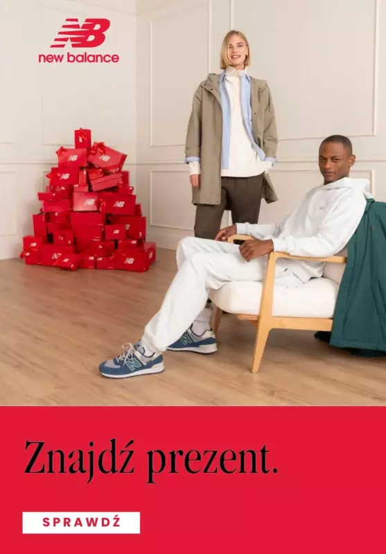 New Balance - gazetka promocyjna Znajdź prezent od środy 04.12 do poniedziałku 16.12