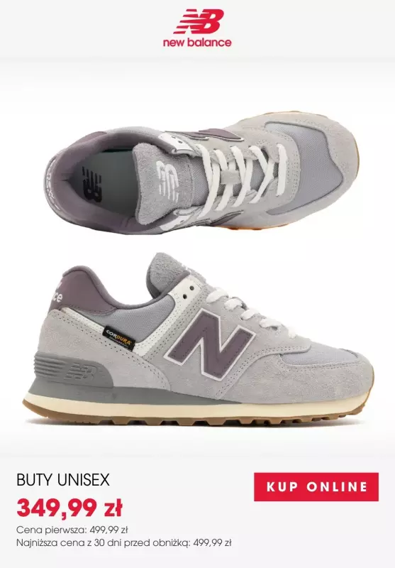 New Balance - gazetka promocyjna Bestsellery damskie w supercenach! od piątku 29.08  - strona 4