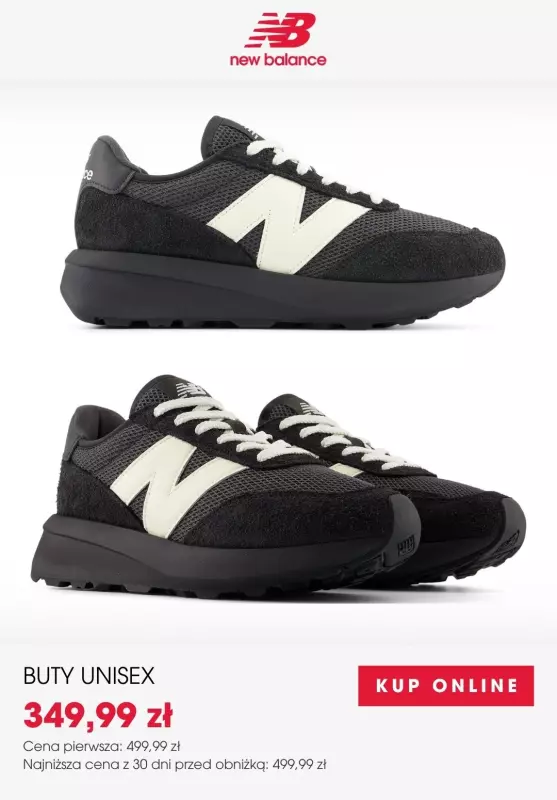 New Balance - gazetka promocyjna SALE: klasyczne sneakersy od wtorku 16.09  - strona 8