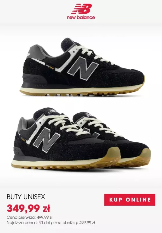New Balance - gazetka promocyjna SALE: klasyczne sneakersy od wtorku 16.09  - strona 12