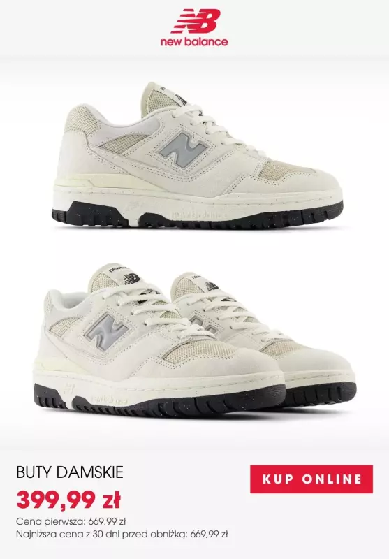 New Balance - gazetka promocyjna SALE: klasyczne sneakersy od wtorku 16.09  - strona 6