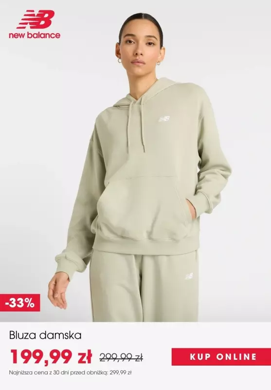 New Balance - gazetka promocyjna SALE: ubrania i akcesoria damskie od czwartku 02.10  - strona 3