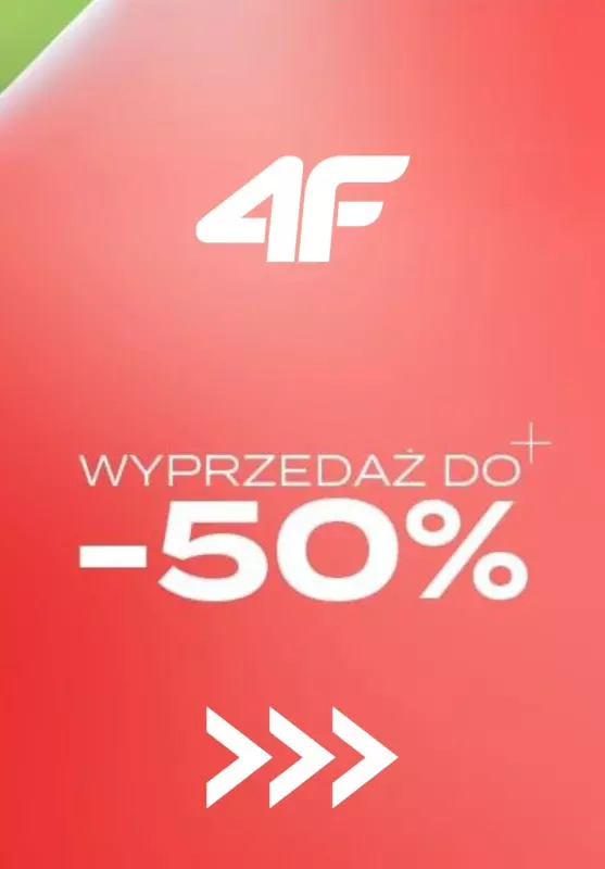 4F - gazetka promocyjna Do -50% na odzież damską od środy 10.07 