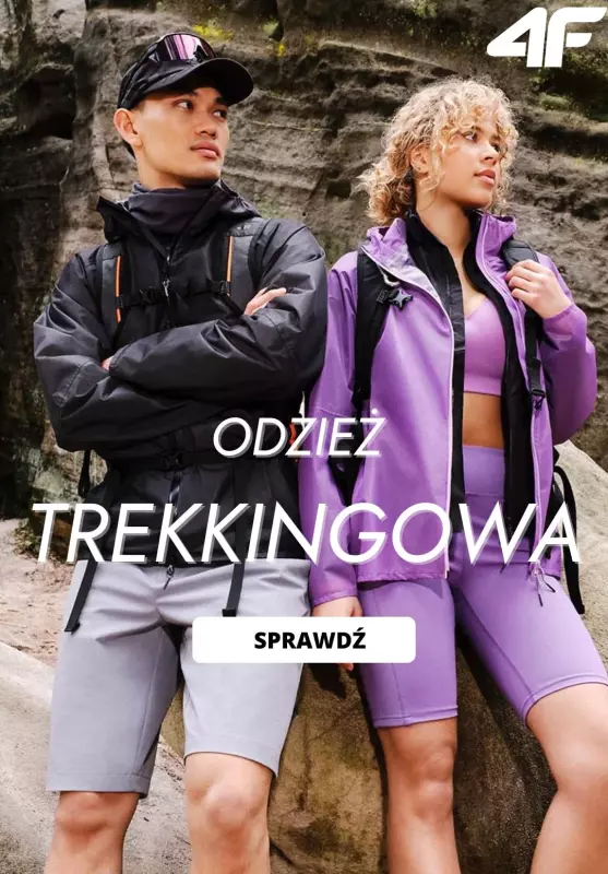 4F - gazetka promocyjna Odzież Trekkingowa  