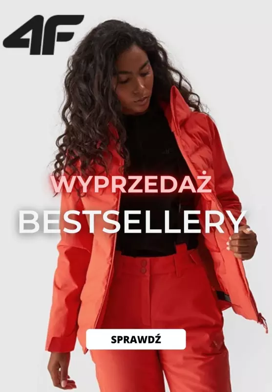 4F - gazetka promocyjna BESTSELLERY na Wyprzedaży od środy 29.01 do środy 05.02