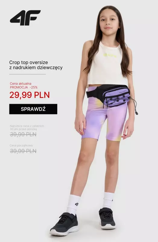 4F - gazetka promocyjna Dodatkowe -20% na przecenione produkty przy zakupach od 99 PLN! od środy 30.04 do niedzieli 04.05 - strona 2